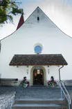 Kirche vor Trauung