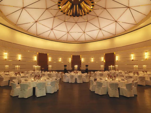 Ballroom für Hochzeit im Dolder
