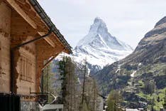 Sicht auf das Matterhorn vom Cervo Mountain Resort