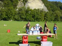 Bier-Fun-Wettkampf in Adelboden