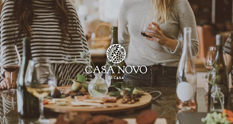 Photo by Casa Novo Restaurante & Vinote in Bern. May be an image of drink and text that says 'CASA NOVO @CASA'.