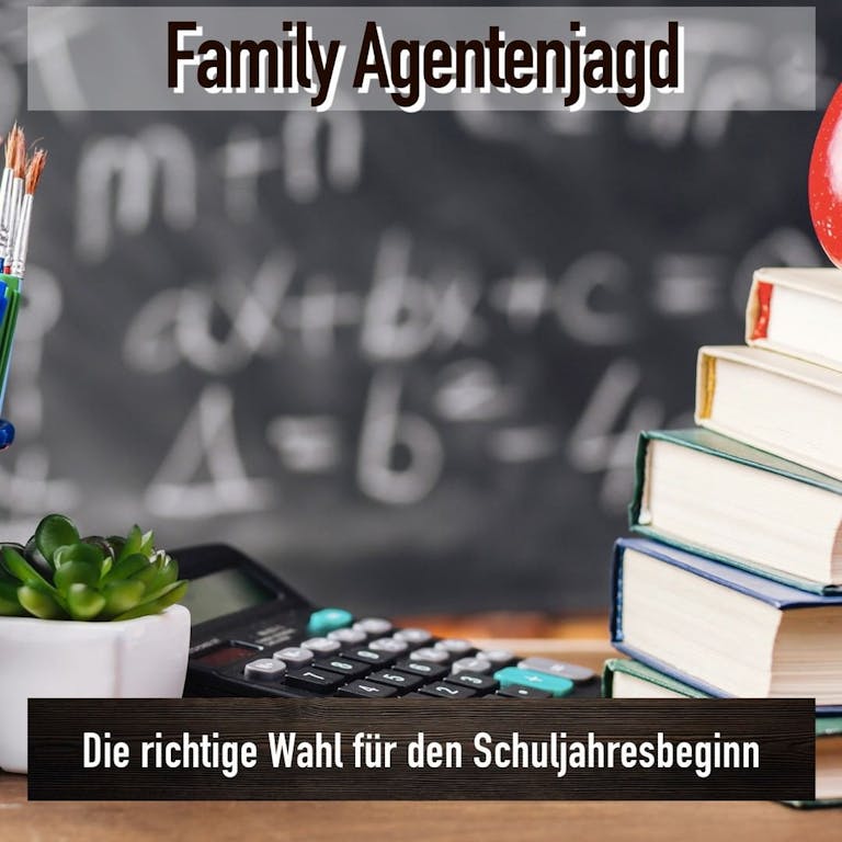 Photo by URBANescape in Winterthur. May be an image of text that says 'Family Agentenjagd mrl Die richtige Wahl für den Schuljahresbeginn'.