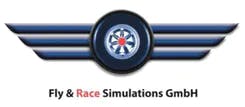 Logo Fly and Race Simulations